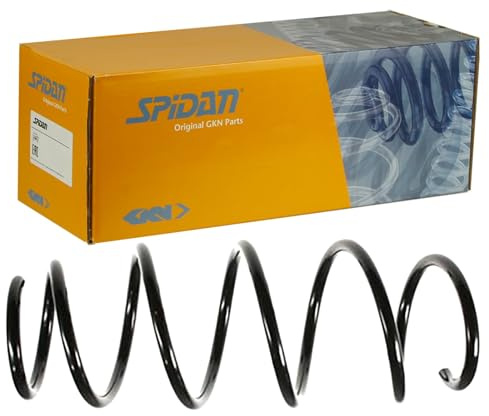 Fahrwerksfeder vorne SPIDAN u.a. passend für SEAT IBIZA SKODA FABIA VW POLO | Kompatibel mit: SEAT IBIZA III, SKODA FABIA I, FABIA I Combi, FABIA I Praktik, FABIA I Stufenheck, FABIA II, FABIA II Combi