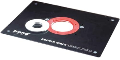 Trend Rigid Router Table Insert Plate, Phenolic, 306 x 229 x 9.5 mm | Thermoset Phenolic Insert Plate For Router Tables, Sized 306 x 229 x 9.5 mm For Accurate Fitting, RTI/PLATE
