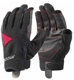 Musto Long Finger Performance Sailing Glove Black AS0821 Size- - Small