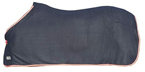 HKM Abschwitzdecke -Alaska-schwarz,Rückenlänge 125 cm