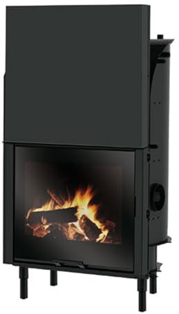 Edilkamin E738190 H2Oceano 23 CS Wasserführender Kamineinsatz/A+