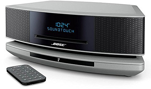 Bose Wave SoundTouch Music System IV, Works with Alexa, Platinum Silver - 738031-1310