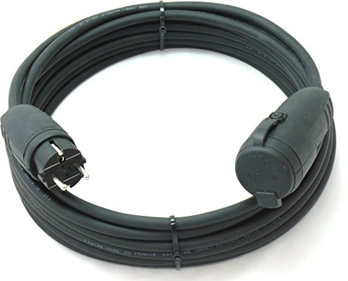Verlängerungskabel 30 Meter IP54 Außen Verlängerung 30m Stromkabel Außenbereich Kabel Strom Verlaengerungskabel Gummikabel H07rn-F 3x1,5 Schuko Outdoor Extension Cord