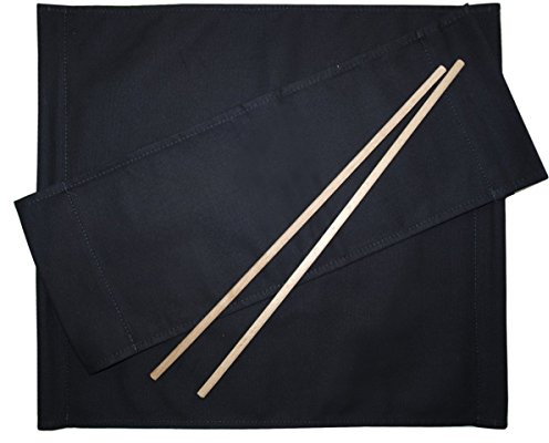Ersatzteile für 2 Regisseur-Stühle, 2er-Set schwarz