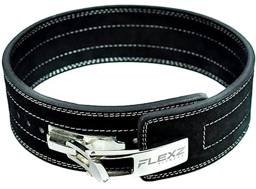 Gewichthebergürtel, Schnappverschluss, Gürtel, 10 mm, fürs Gewichteheben xl schwarz