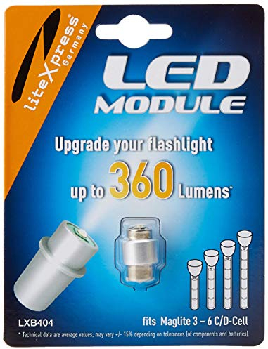 Litexpress Led Upgrade Modul 360 Lumen LXB404für Mag-Lite