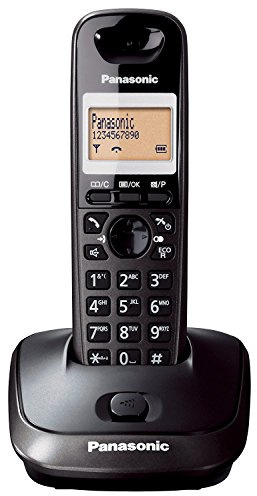 Panasonic Kx-Tg2511Fx Telefon Dect-Telefon Schwarz Anrufer-Identifikation - Telefone (Dect-Telefon, Freisprecheinrichtung, 50 Eintragungen, Anrufer-Identifikation, Schwarz)