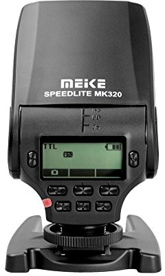 MK-320 TTL Blitz Kompatibel mit Panasonic Kompatibel mit Olympus Kompatibel mit Leica DSLR SLR Kameras