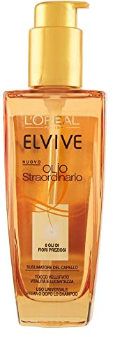 L'Oréal Paris Elvive Außergewöhnliches Pflegeöl für normales oder trockenes Haar, 100 ml