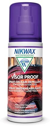 Nikwax Unisex Visor Proof Spray on, Transparent, 125 ml UK