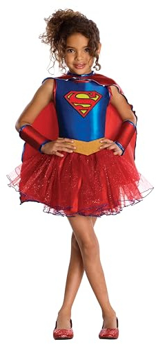 Rubies DC Comics Superheroes: Supergirl Costume Dress for Kids, Girl's Medium