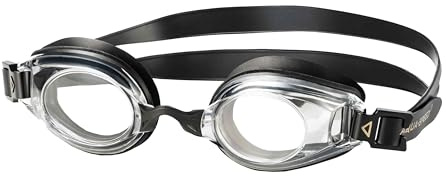 Aqua Speed Lumina Optische Schwimmbrille mit Sehstärke | Dioptrien: -1,5 bis -8,0 | Anti-Fog | super Paßform | incl 5X Nasensteg und Stabiler Box