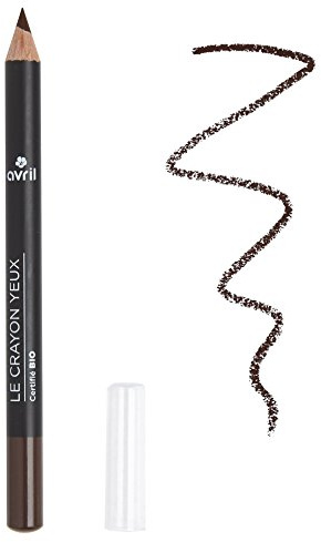 Avril - Crayon Yeux Bio - Enrichi en Huile de Ricin Bio - 100% d'Origine Naturelle - Certifié Bio Cosmos Organic - Fabriqué en France - Diamètre 7,8mm