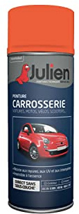 Julien Peinture Aérosol Relooking pour Carrosserie - Voitures et 2 roues - Orange 37109 400ml