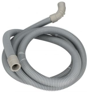 LG Plastic Drain Hose 5214FR3188G, Durite Hose for Washing Machine, Black, 1.3 inches Diameter, Compatible with 5214FR3188T, 5214FR3188H, 0.51 lbs
