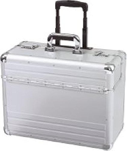 Pilotenkoffer OMEGA Ausführung Aluminium Farbe silber