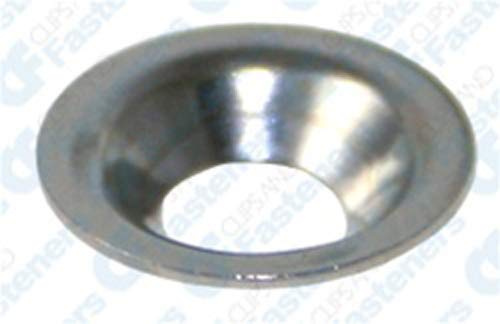 144#8 Flush Finishing Washers Nickel Plated Brass
