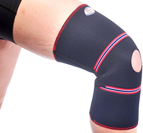 TSM 88 3509 Pro - Rodillera Deportiva (rótula Abierta, Talla XS)
