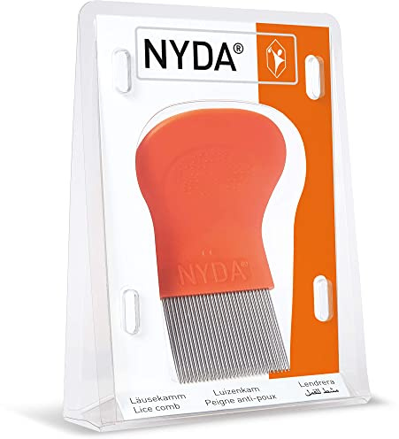 NYDA Läuse- und Nissenkamm Metall, 1 St. Kamm