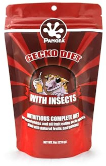 Pangea Fruit Mix With Insects Crested Gecko Complete Diet 1/2 lb