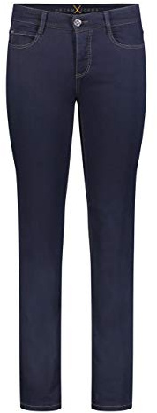 MAC Damen Straight Leg Jeanshose Dream, Blau (Dark D801), W42/L32