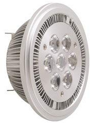 Lampenlux LED Leuchtmittel AR111 7 High Power LED´s 12V 14 Watt Abstrahlwinkel 30° Tagweiß 4500k