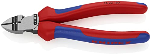 KNIPEX Abisolier-Seitenschneider mit Comfort-Griffen 160 mm, 14 22 160