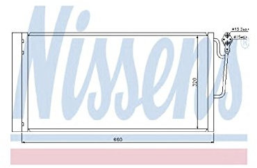 Nissens 940118 Condenseur, climatisation