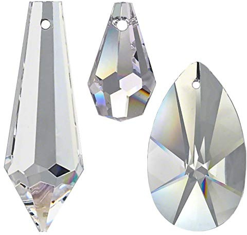 30tlg Regenbogenkristall Set Crystal 30% PbO~ Feng Shui Lüsterbehang Kronleuchter Lüster