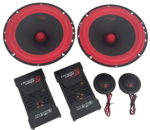 Cerwin-Vega! MOBILE V465C Vega Series 6. 5 400-Watt 2-Way Component Speaker System