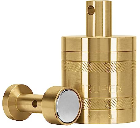 TRUPER PLOM-3L Brass Plumb Bobs w/Center 12.4 Oz (352 g)