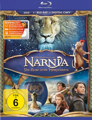 Die Chroniken von Narnia: Die Reise auf der Morgenröte (+ DVD + Digital Copy) [Blu-ray]