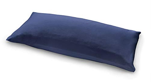 TEMPUR Jersey-Kissenbezug für Comfort Schlafkissen, Blau | Mit Reißverschluss