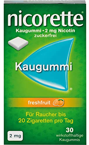 NICORETTE 2 mg freshfruit Kaugummi 30 St