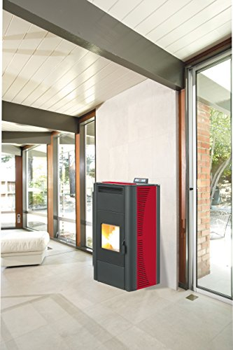 STUFA PELLET IDRO KW20 BORDEAUX