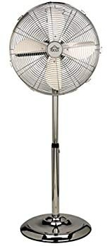 DCG Eltronic VE1675 Cromo ventilatore