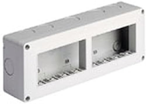 Vimar scatole di superficie - Scatola ip40 6 modulo 3x2 orizzontale serie piatta