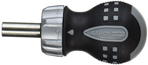 Bahco 808050S Stubby Ratcheting Screwdriver