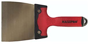 Nespoli Spatola Rasatura Inox Manico Gomma 120mm