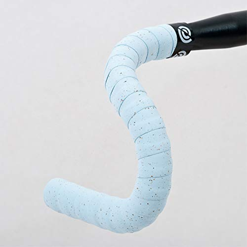 Bike Ribbon Cork Plus Ruban adhésif pour Guidon de Route Bleu Clair/Bleu Clair