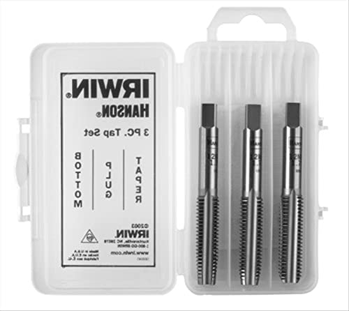Irwin Tools 2654-3 Piezas Acero Alto Carbono - Macho 5/20.3 cm-18 NF