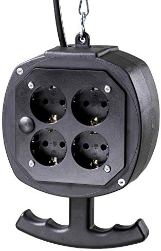 as - Schwabe 60971 - Distributore di corrente da appendere con cavo ad aria compressa, ES1, IP20, da interni