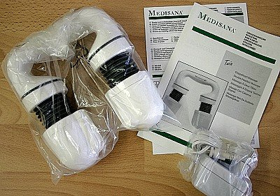 Medisana verpacktes Doppelkopf Massagegerät Massage Twin