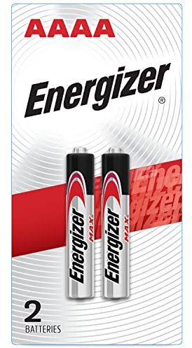 MAX Alkaline Batteries, AAAA, 2 Batteries/Pack, Sold as 1 Package