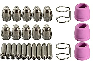 RIVERWELD WSD-60P P60 Torcia per taglio al plasma Pilot ARC KIT consumabili e punte 0,9 mm 40 Amp 25 pezzi