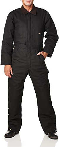 Dickies Herren Premium Insulated Duck Coverall Overall, Schwarz, 3XL-Regular
