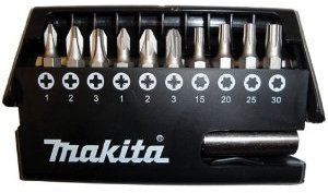 MAKITA D-30651 SCHRAUBENDREHER BIT SET 11pc **U.K.IMPORT**