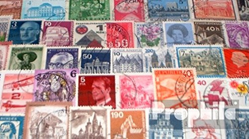 Prophila Collection Europa 500 Verschiedene Marken Europa mit Deutschland (Briefmarken für Sammler)