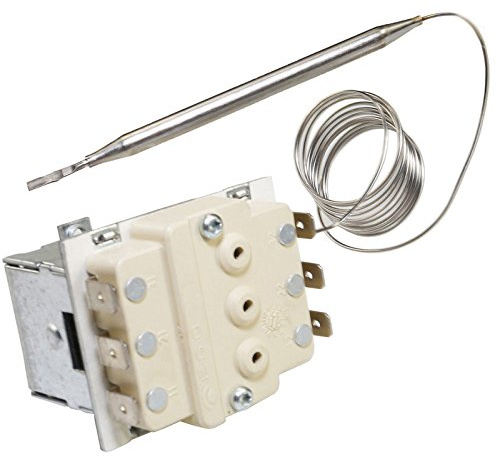 SPARES2GO High Limit Safety Cut Out Thermostat for Lincat Commercial Deep Fat Fryer