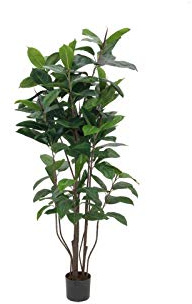 EUROPALMS Gummibaum, Kunstpflanze,150cm